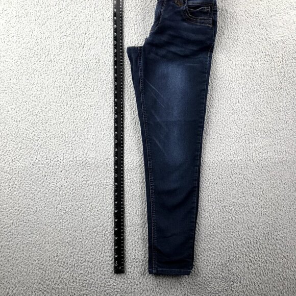 DEMOCRACY Womens Size 4 "Ab" Tech Dark Wash Stretch Denim Skinny Ankle Jeans - Picture 14 of 15